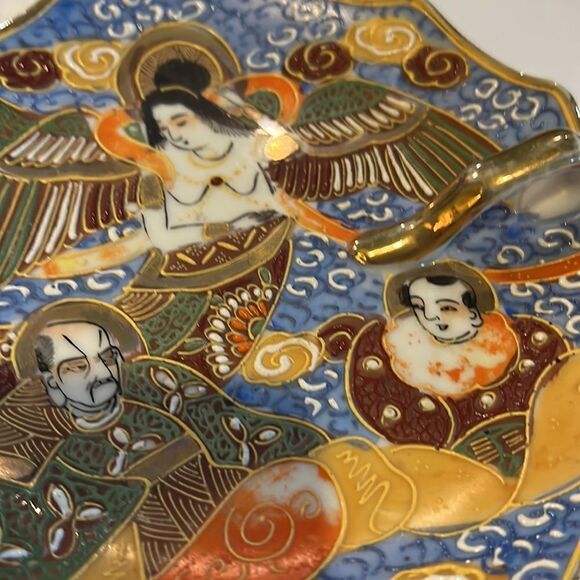 Nice Old Japanese Satsuma Nappy - Picture 3 of 4